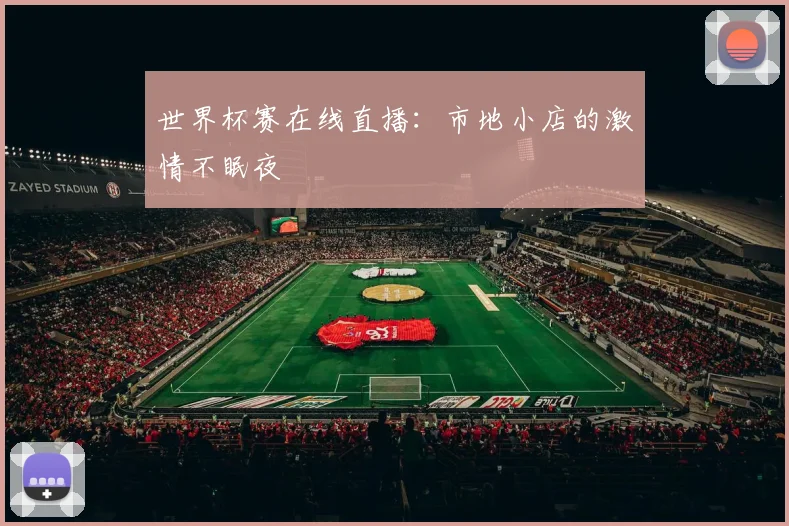 世界杯赛在线直播：市地小店的激情不眠夜